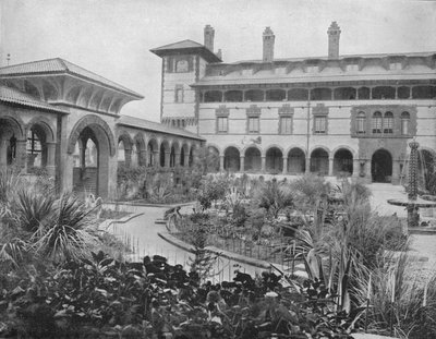 Court of Ponce de Leon, St. Augustine, Florida, c1897. od Unbekannt