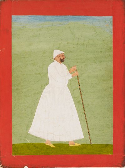 Soudní úředník v bílé jamě, c1740 od Unbekannt