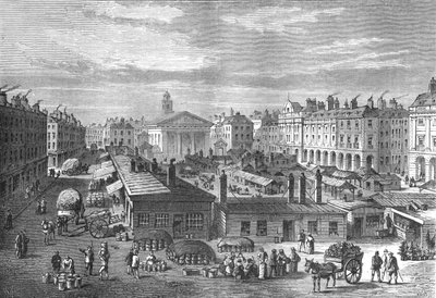 Covent Garden Market, c1820 1897 od Unbekannt