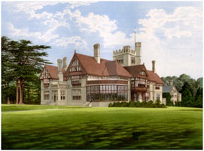Cowdray Park, Sussex, domov hraběte z Egmontu, c1880 od Unbekannt