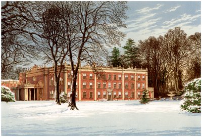 Cranbury Park, Hampshire, domov rodiny Chamberlayne, c1880 od Unbekannt