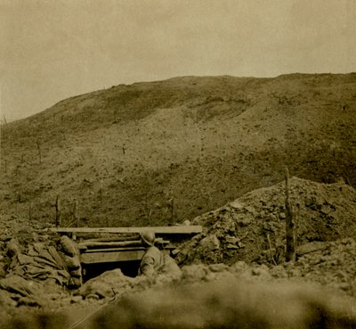 Hřeben kopce v Les Éparges, severní Francie, c1914-c1918. od Unbekannt