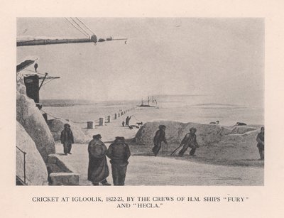 Kriket v Igloolik, 1822-1823 1912. od Unbekannt