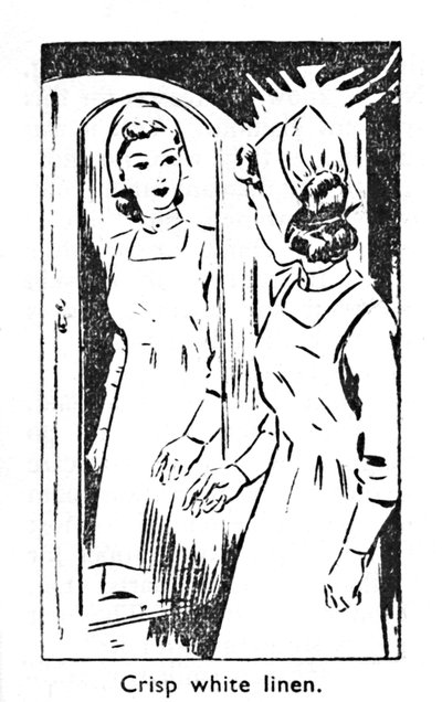 Křupavé bílé prádlo, 1940 od Unbekannt