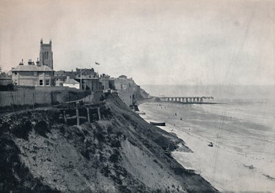 Cromer - Zobrazení kostela na útesech, 1895 od Unbekannt