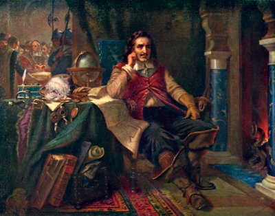 Cromwell odmítá korunu, 1925 od Unbekannt