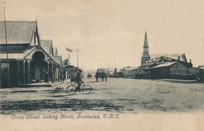 Příčná ulice, pohled na sever, Kroonstad, O.R.C, c1905. od Unbekannt