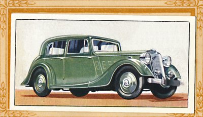 Crossley 10 Regis Saloon, c1936 od Unbekannt