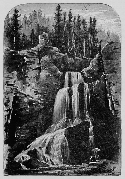 Crystal Falls, 1883 od Unbekannt