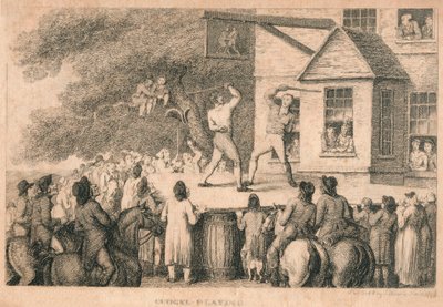 Hra na palici, 1799. od Unbekannt