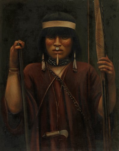 Cunivo Indian, ca. 1890-1892. od Unbekannt