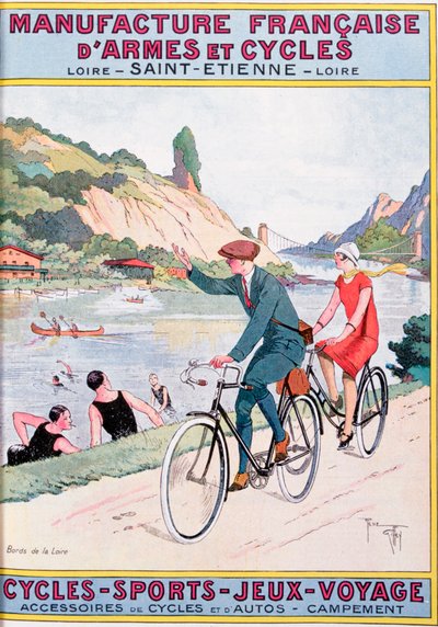 Cyklistika, sport, zábava, cestování, 20. století od Unbekannt