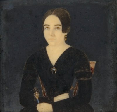 Dává. Barbara Vizcarrondo de Elzaburu, 19. století. od Unbekannt