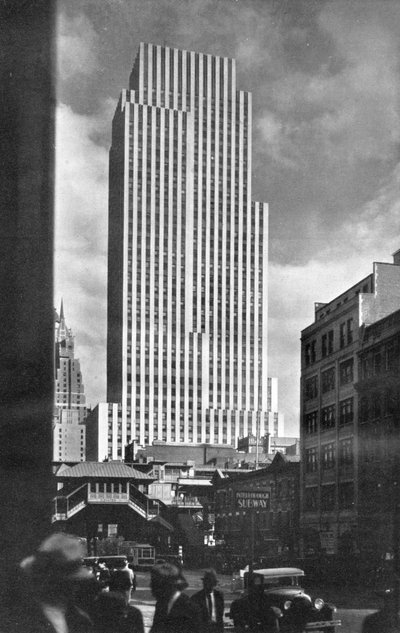 Daily News Building, New York City, 1933 od Unbekannt