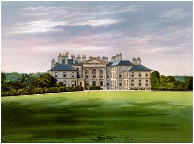 Dalkeith Palace, Edinburgh, Skotsko, domov vévody z Buccleuchu, c1880 od Unbekannt