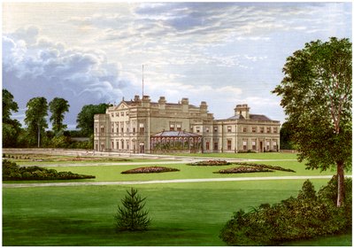 Dalton Hall, poblíž Beverley, Yorkshire, domov lorda Hothama, c1880 od Unbekannt