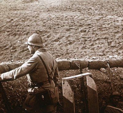 Baterie Damloup, Verdun, severní Francie, c1914-c1918 od Unbekannt