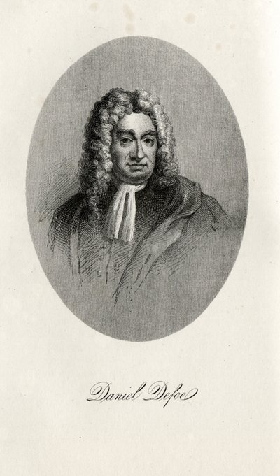 Daniel Defoe 1660-1731, 18. století od Unbekannt