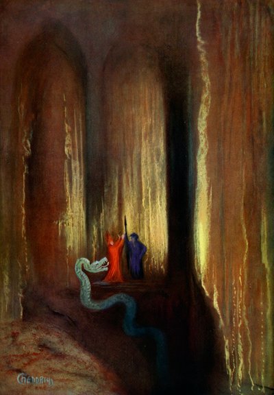 "Temná jeskyně", 1906 od Unbekannt