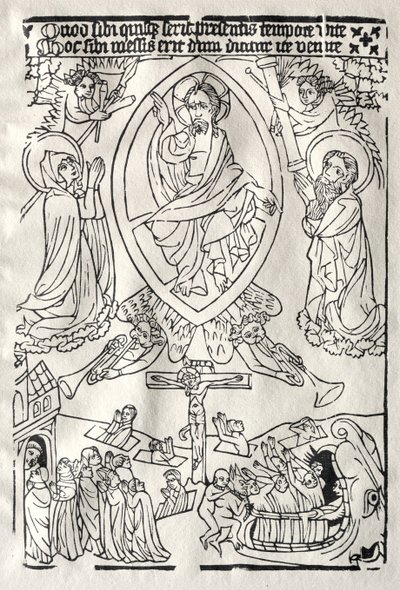 Poslední soud, c. 1430. od Unbekannt