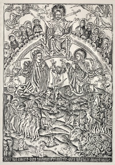 Poslední soud, c. 1490. od Unbekannt