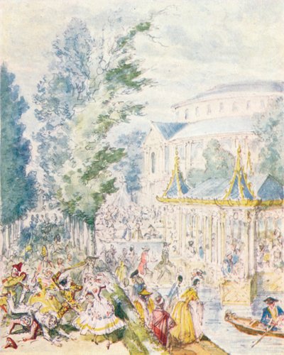 Denní maškaráda v Ranelagh Gardens, 1842, 1903. od Unbekannt