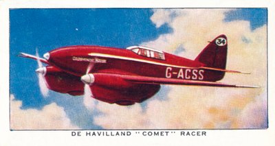 De Havilland Comet Racer, 1938 od Unbekannt