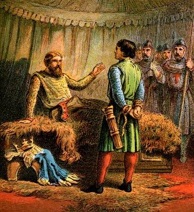 Smrt Richarda Prvního, 1199, c1850 od Unbekannt