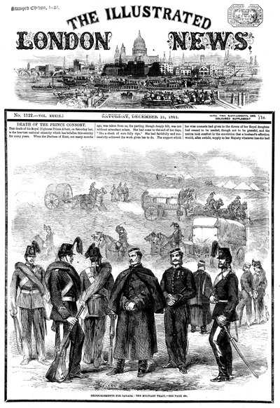 Smrt Alberta 1819-1861, princ choť královny Viktorie, 14. prosince 1861 od Unbekannt