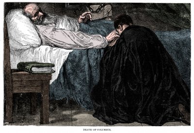 Smrt Kryštofa Kolumba, 1506, 1872. od Unbekannt