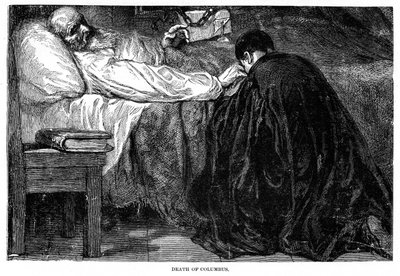 Smrt Kryštofa Kolumba, 1506, 1872 od Unbekannt
