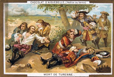 Smrt Marshalla Turenna, 1675, 19. století od Unbekannt