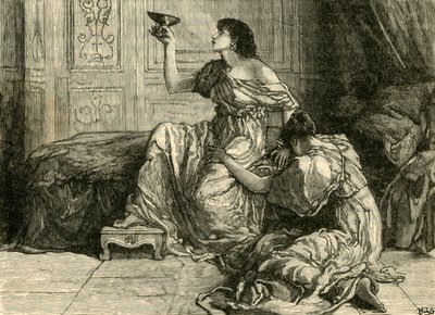 Smrt Sophonisba, 1890. od Unbekannt