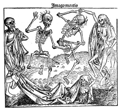 Smrt triumfující, 1493 od Unbekannt