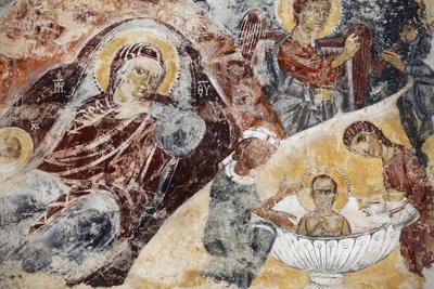 Čerstvě zchátralé v kostele Santa Maria dell