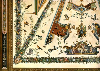 Dekorace v galerii Uffizi, Florencie, Itálie, 1928. od Unbekannt