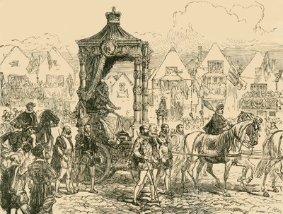 Porážka Armady: Služba díkůvzdání v St. Pauls, 1558, 1890. od Unbekannt