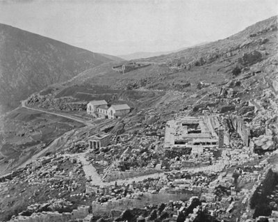 Delphi - Korintský záliv v dálce, 1913 od Unbekannt