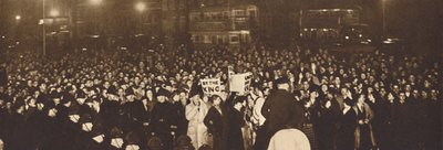 Demonstrace ve Whitehallu, 10. prosince 1936, 1937 od Unbekannt