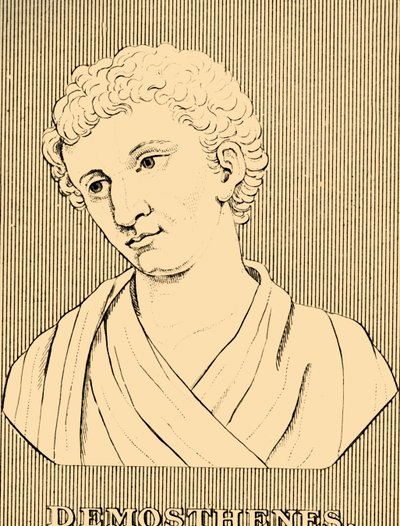 Demosthenes, 384-322 př.nl, 1830. od Unbekannt