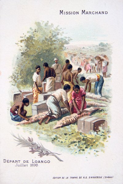 Odlet z Loango, červenec 1896 od Unbekannt