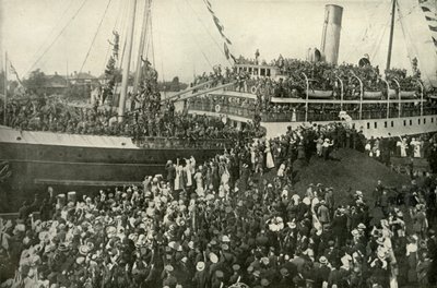 Odjezd viktoriánské B.C. Kontingent, c1914, 1919. od Unbekannt