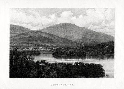 Derwentwater, Lake District, Cumbria, 1896 od Unbekannt
