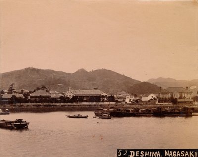 Deshima, Nagasaki, c1890-1900 od Unbekannt