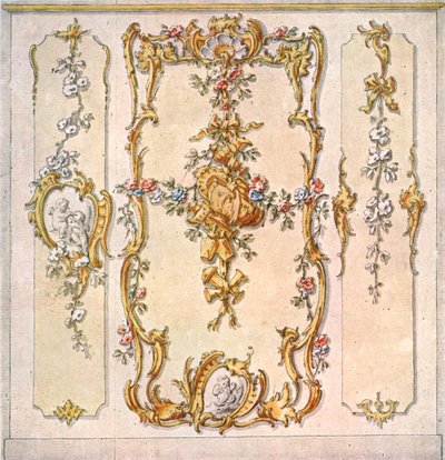 Návrh nástěnné dekorace, Německo, 1928. od Unbekannt