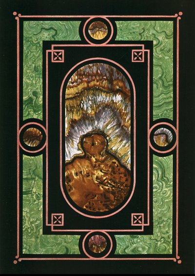 Design s umělým mramorováním, Paříž, Francie, 1928. od Unbekannt