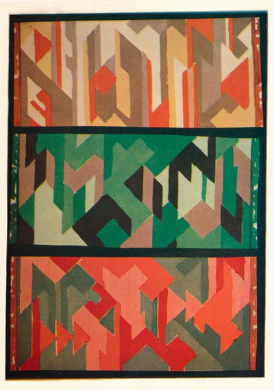 Designs for Rugs od Allgauer Handwebeteppiche, c1928 od Unbekannt