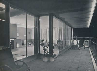 Podrobnosti o vícepodlažním domě Richarda J. Neutrase, 1942 od Unbekannt