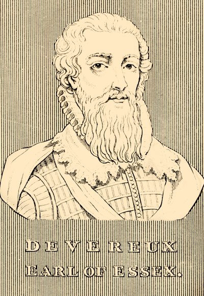 Devereux, hrabě z Essexu, 1565-1601, 1830. od Unbekannt