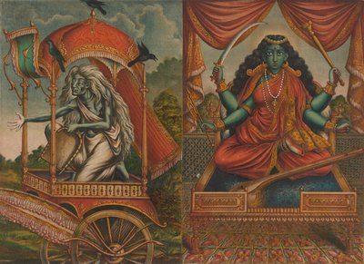 Dhumavati Matangi, 1885-90. od Unbekannt